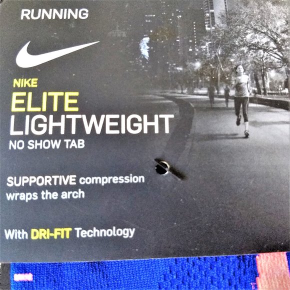 LOT of 2 Pair Socks NWT Running Athletic Elite Men 6-7.5 Women 7.5-9 - Picture 4 of 4